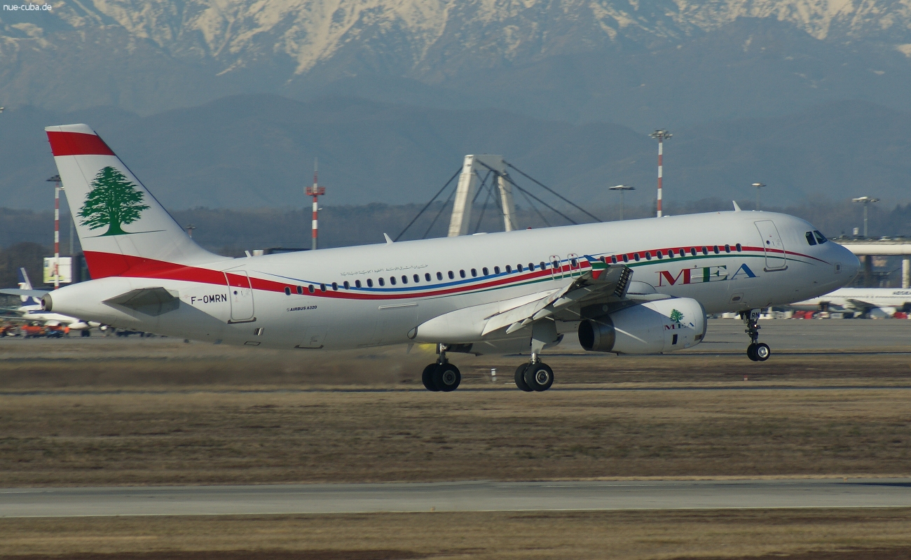 F-OMRN · Airbus A320-232 · (MXP / LIMC)