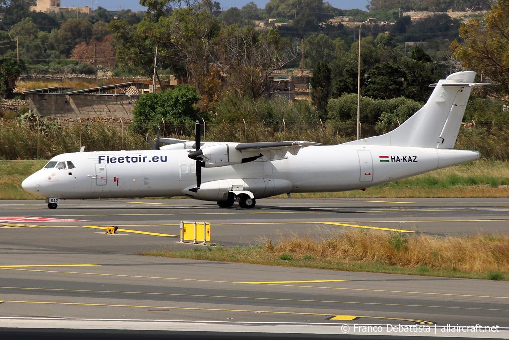 HA-KAZ · ATR 72-201(F) · (MLA / LMML)