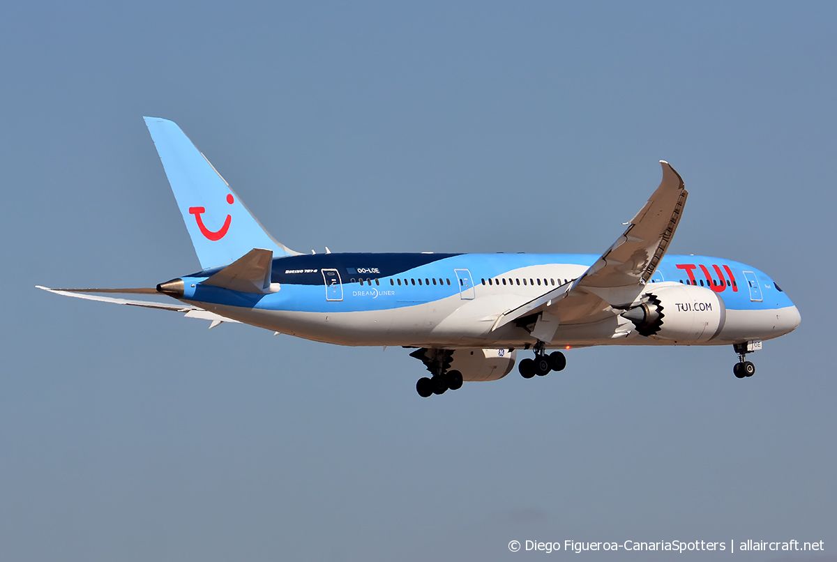 OO-LOE · Boeing 787-8 Dreamliner · (LPA / GCLP)