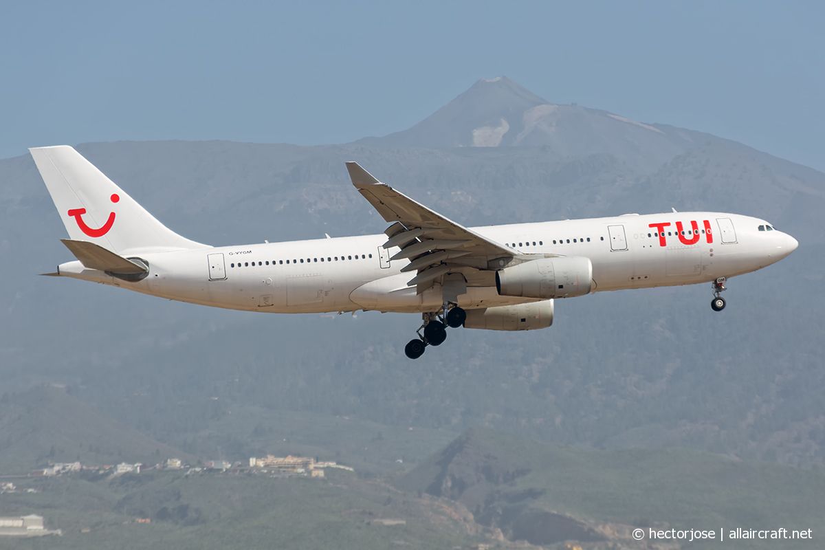 G-VYGM · Airbus A330-243 · (TFS / GCTS)