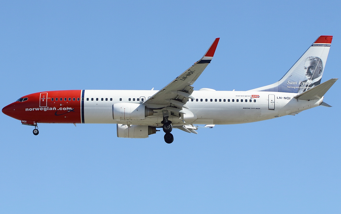 LN-NOI · Boeing 737-86N(WL) · (LPA / GCLP)