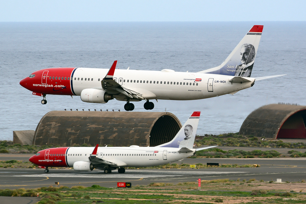LN-NOI · Boeing 737-86N(WL) · (LPA / GCLP)