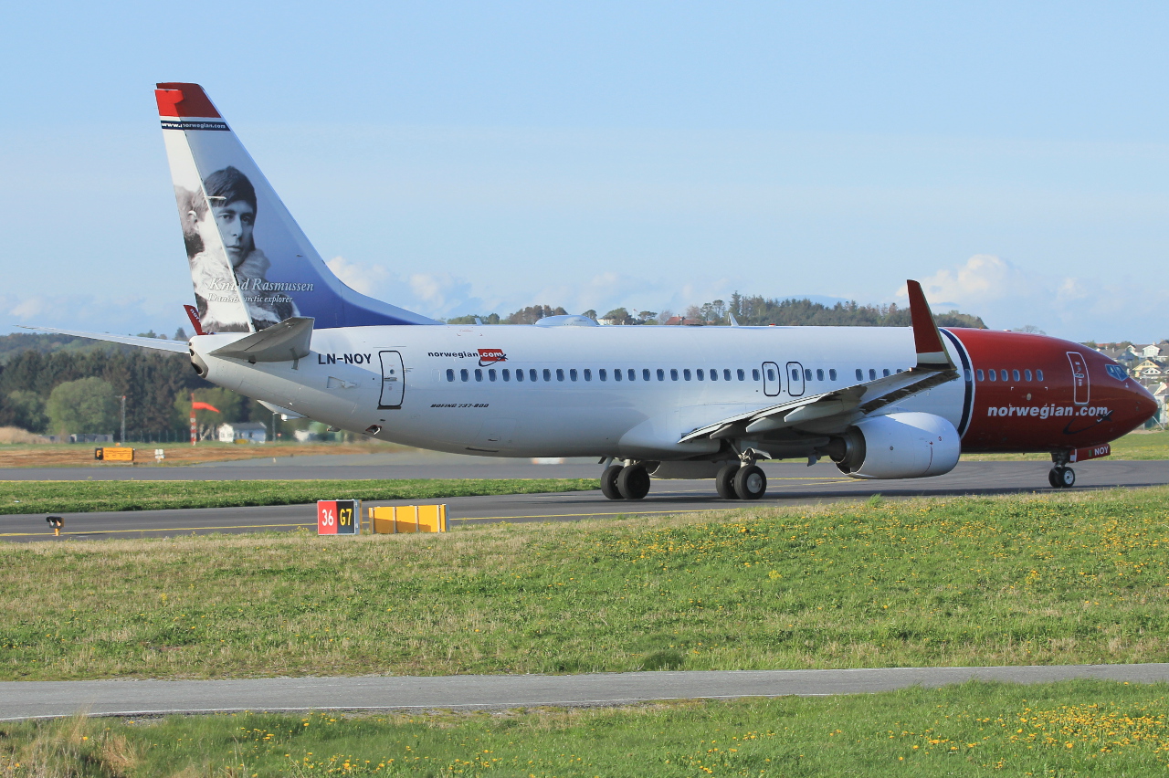 LN-NOY · Boeing 737-8JP(WL) · (SVG / ENZV)