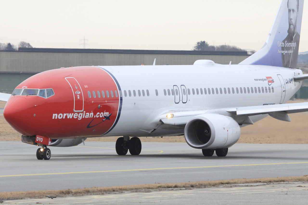 LN-DYO · Boeing 737-8JP(WL) · (SVG / ENZV)