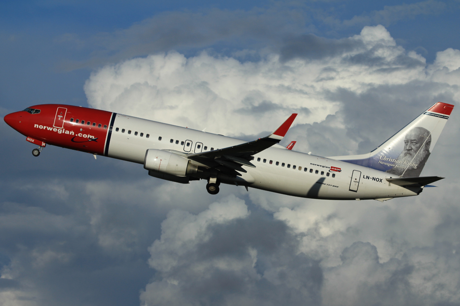 LN-NOX · Boeing 737-8JP(WL) · (SVG / ENZV)