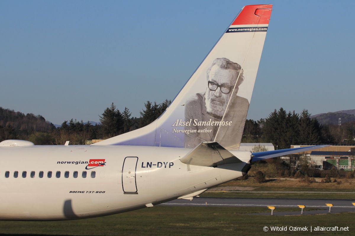 LN-DYP · Boeing 737-8JP(WL) · (SVG / ENZV)