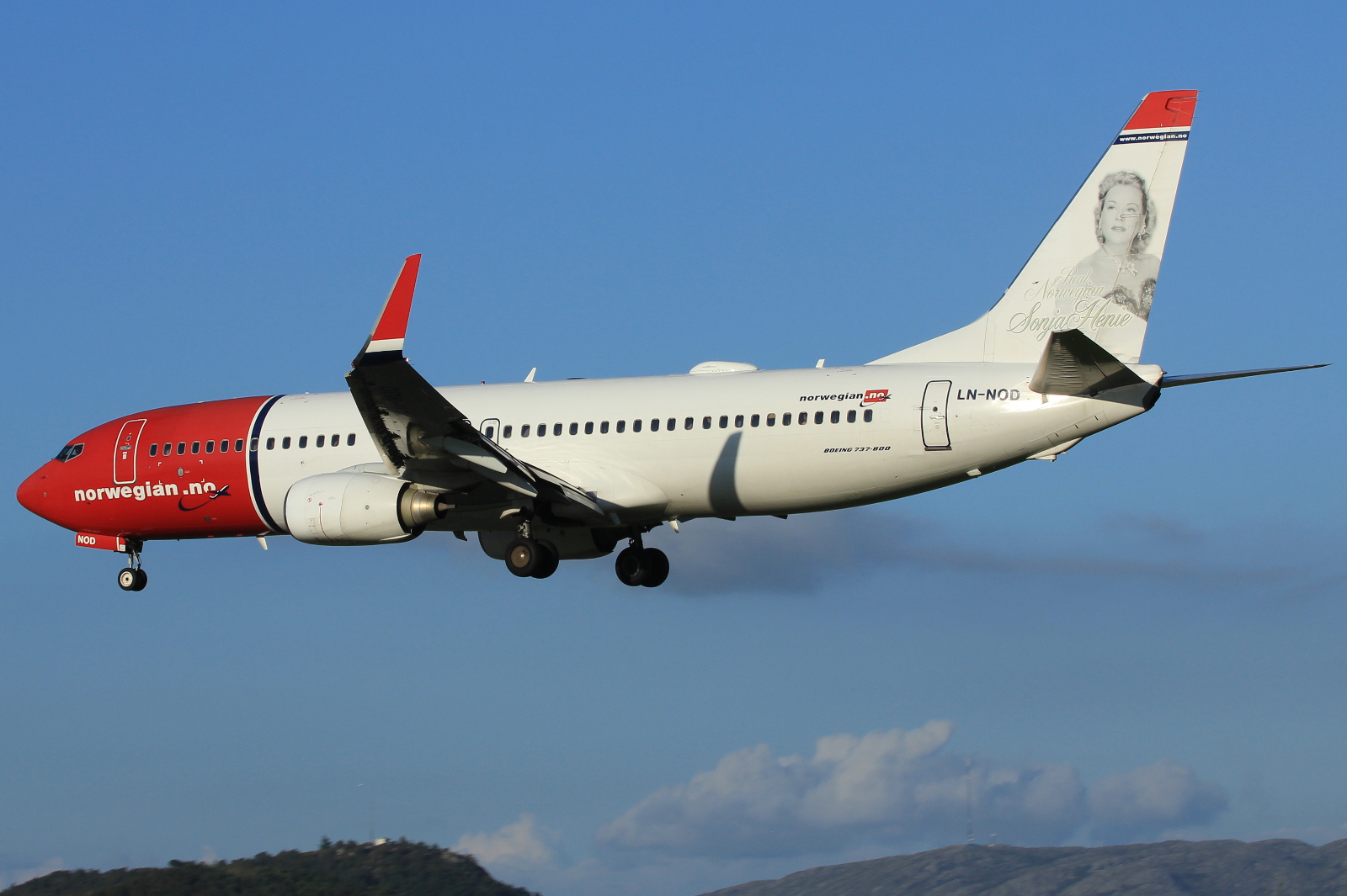 LN-NOD · Boeing 737-8Q8(WL) · (SVG / ENZV)