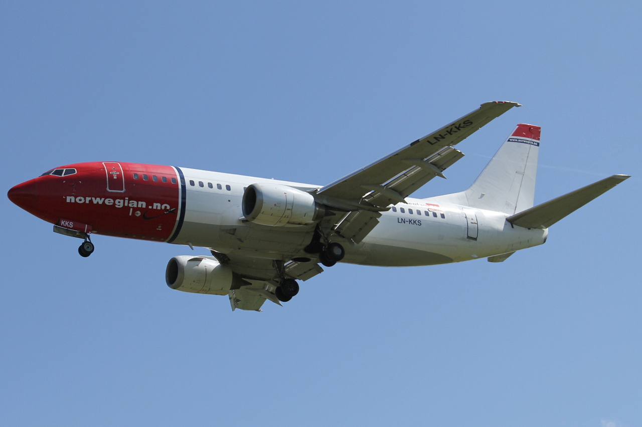 LN-KKS · Boeing 737-33A · (SVG / ENZV)