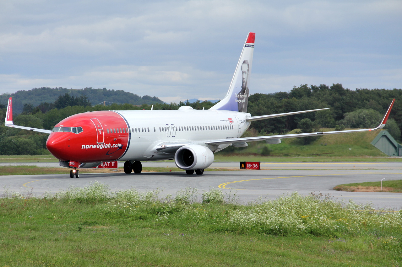 LN-DYO · Boeing 737-8JP(WL) · (SVG / ENZV)