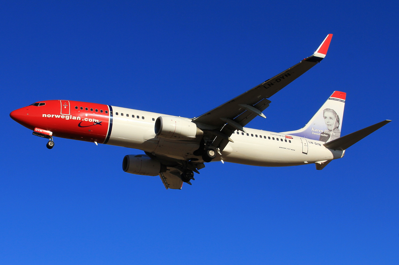 LN-DYN · Boeing 737-8JP(WL) · (SVG / ENZV)