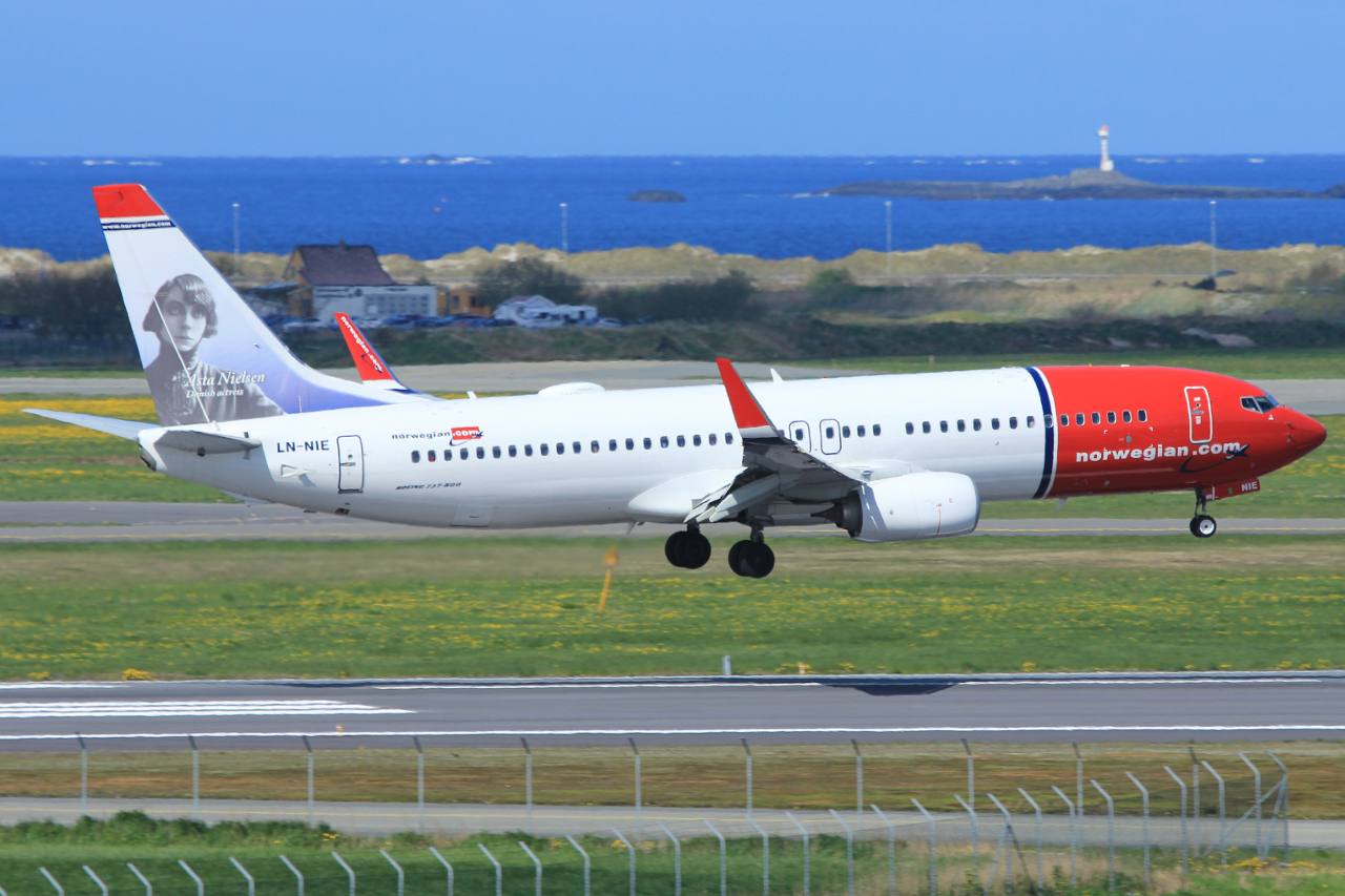 LN-NIE · Boeing 737-8JP(WL) · (SVG / ENZV)