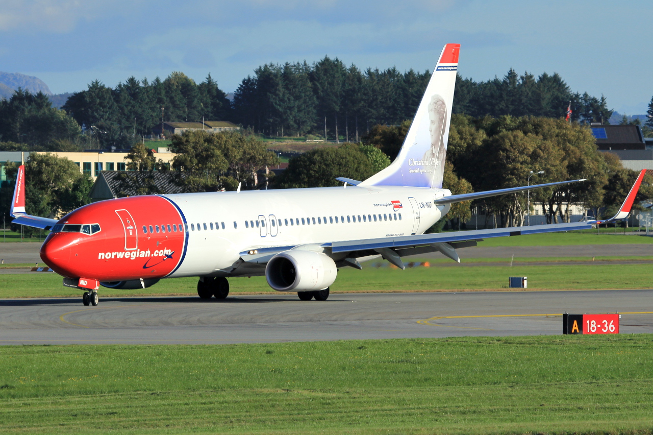 LN-NID · Boeing 737-8JP(WL) · (SVG / ENZV)