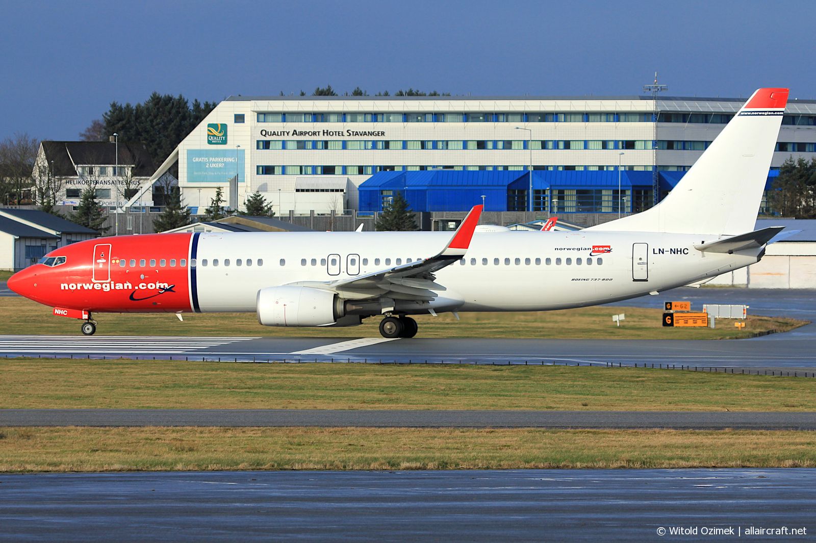 LN-NHC · Boeing 737-8JP(WL) · (SVG / ENZV)