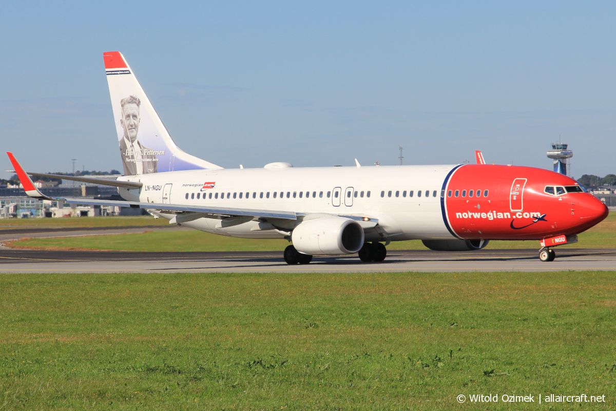 LN-NGU · Boeing 737-8JP(WL) · (SVG / ENZV)
