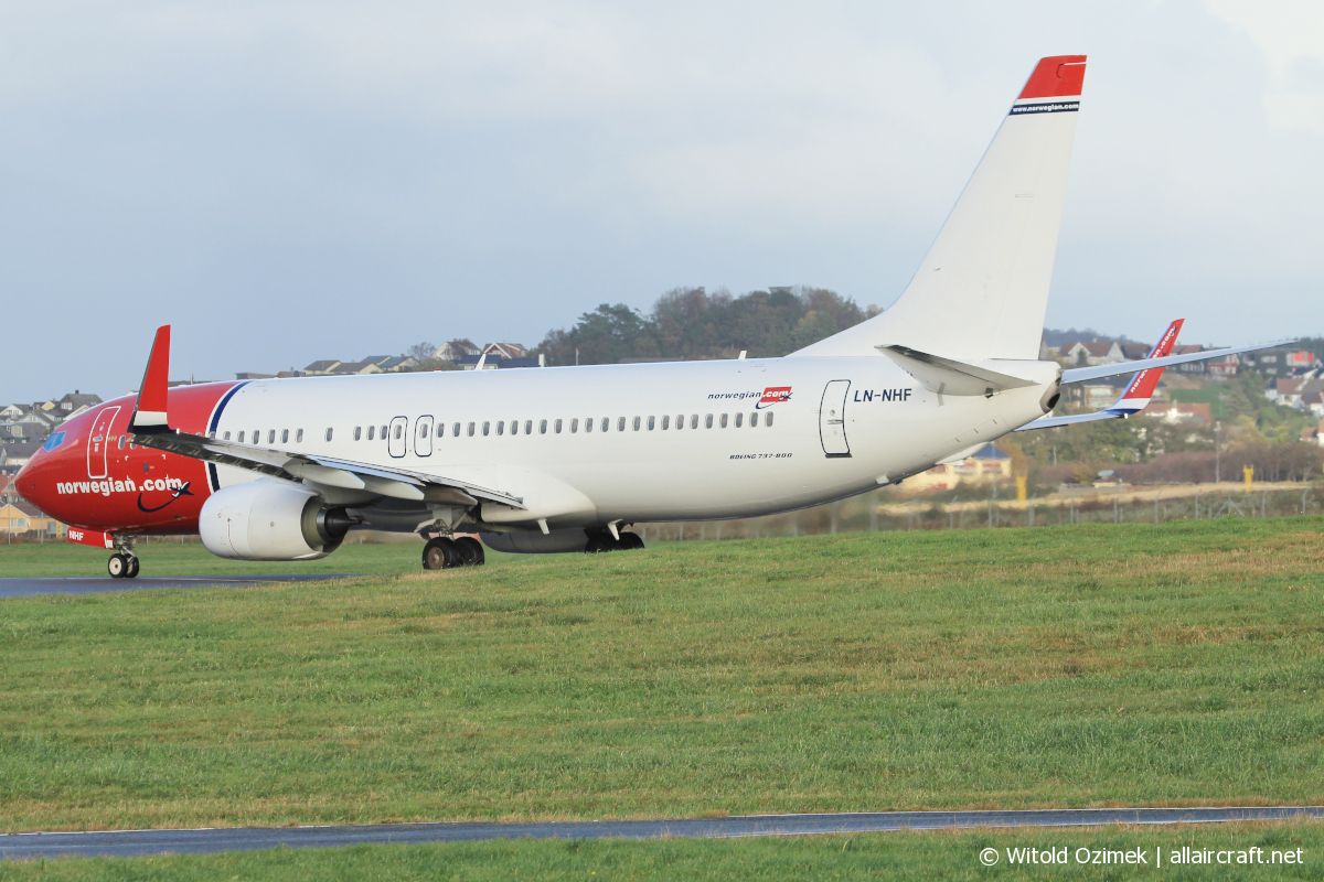 LN-NHF · Boeing 737-8JP(WL) · (SVG / ENZV)