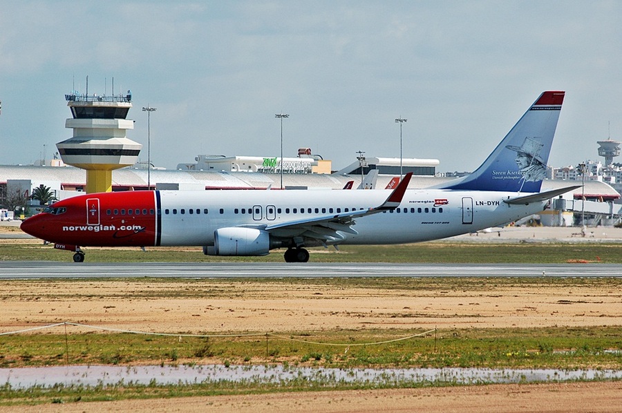 LN-DYH · Boeing 737-8JP(WL) · (FAO / LPFR)