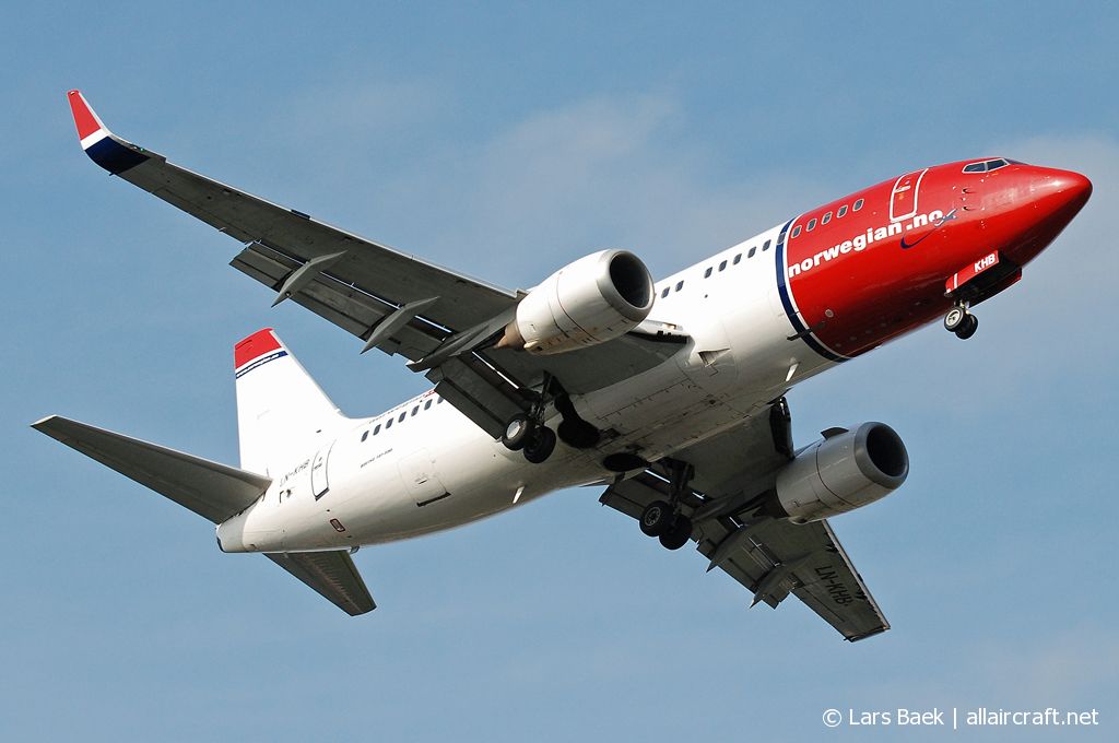 LN-KHB · Boeing 737-31S(WL) · (CPH / EKCH)