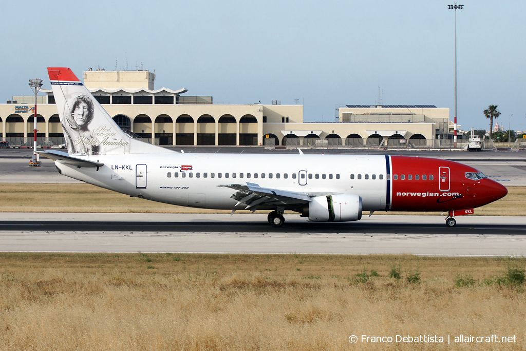 LN-KKL · Boeing 737-36N · (MLA / LMML)