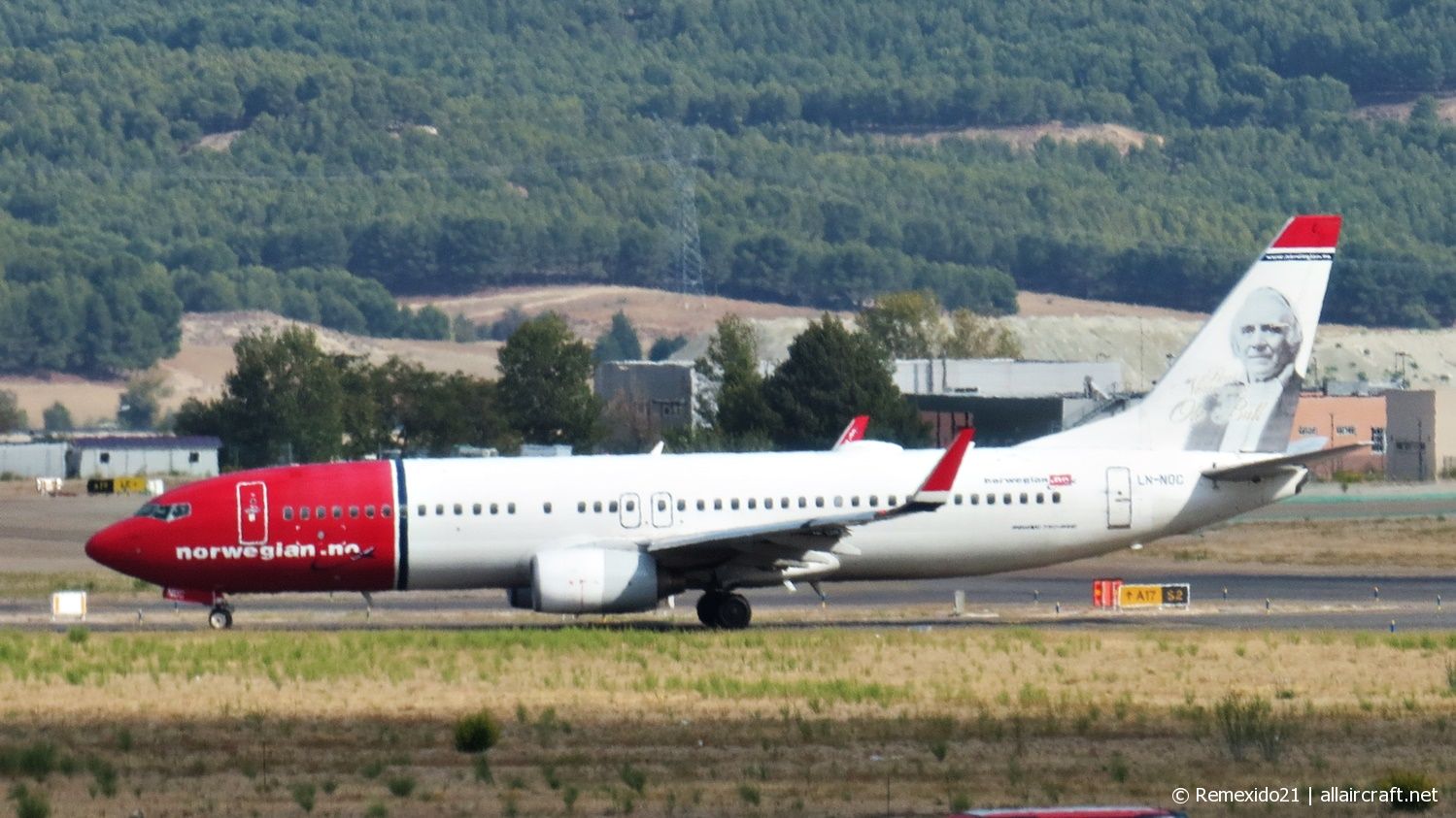 LN-NOC · Boeing 737-81Q(WL) · (MAD / LEMD)
