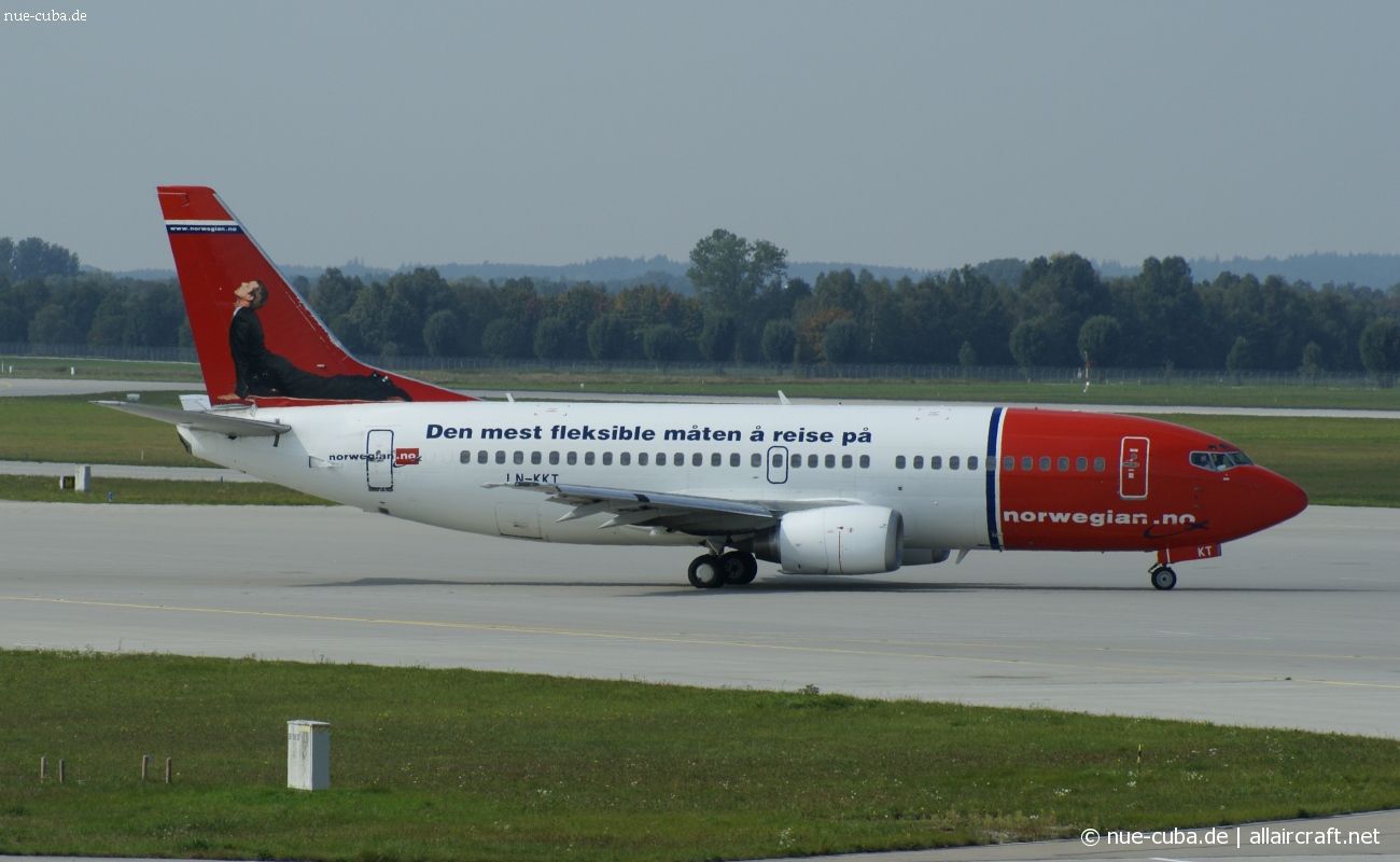 LN-KKT · Boeing 737-3L9 · (MUC / EDDM)