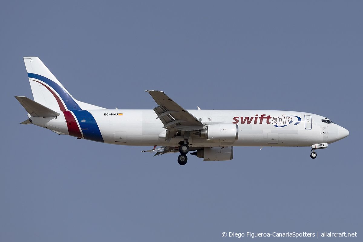 EC-NMJ · Boeing 737-4K5(SF) · (LPA / GCLP)