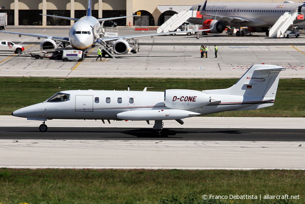 D-CONE · Bombardier Learjet 35A · (MLA / LMML)