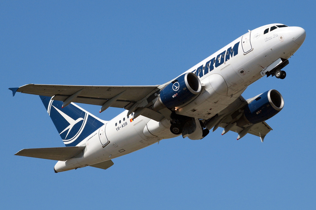 YR-ASB · Airbus A318-111 · (OTP / LROP)