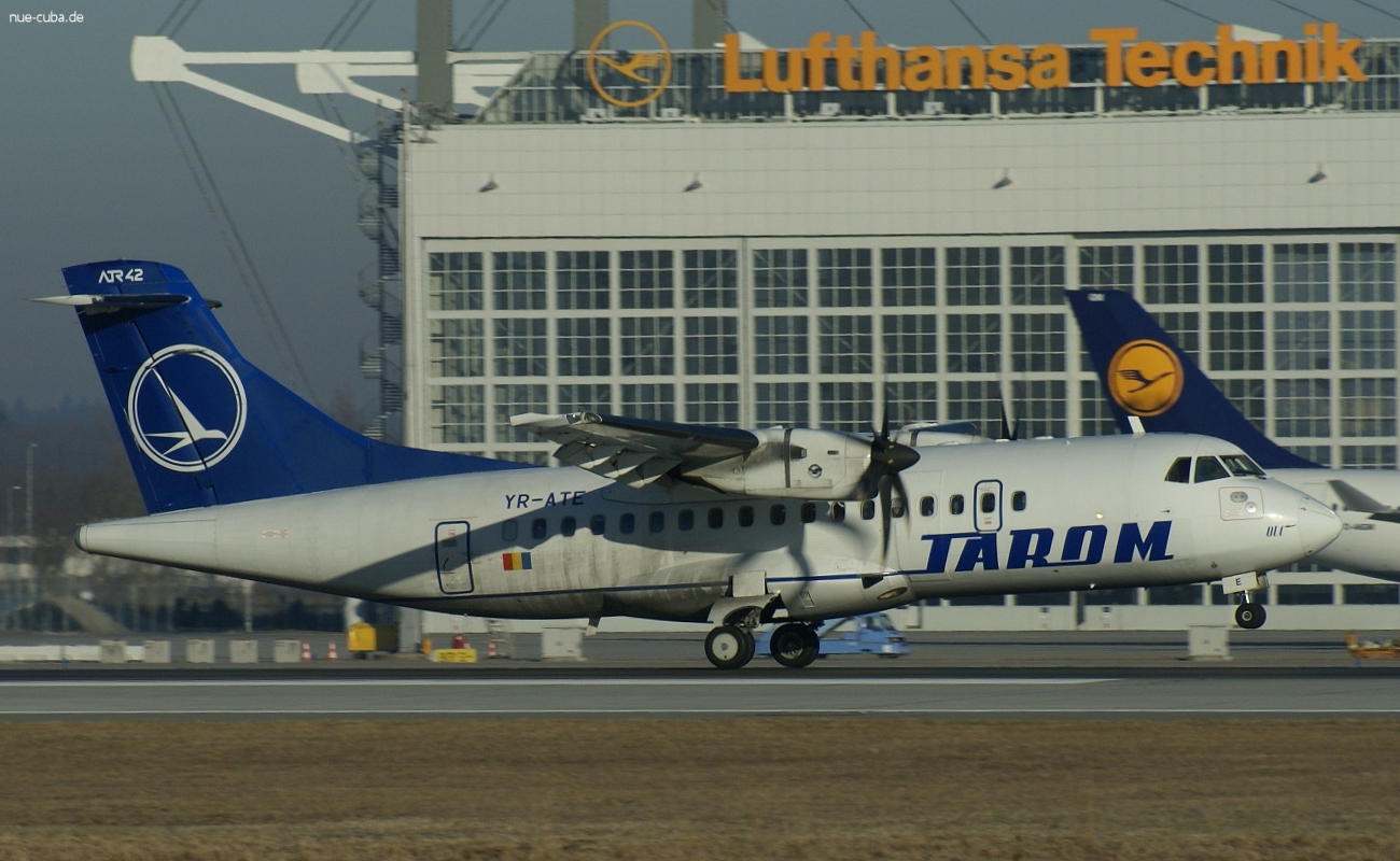 YR-ATE · ATR-42-500 · (MUC / EDDM)