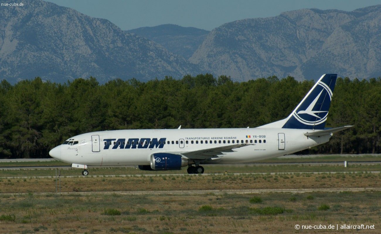 YR-BGB · Boeing 737-38J · (AYT / LTAI)