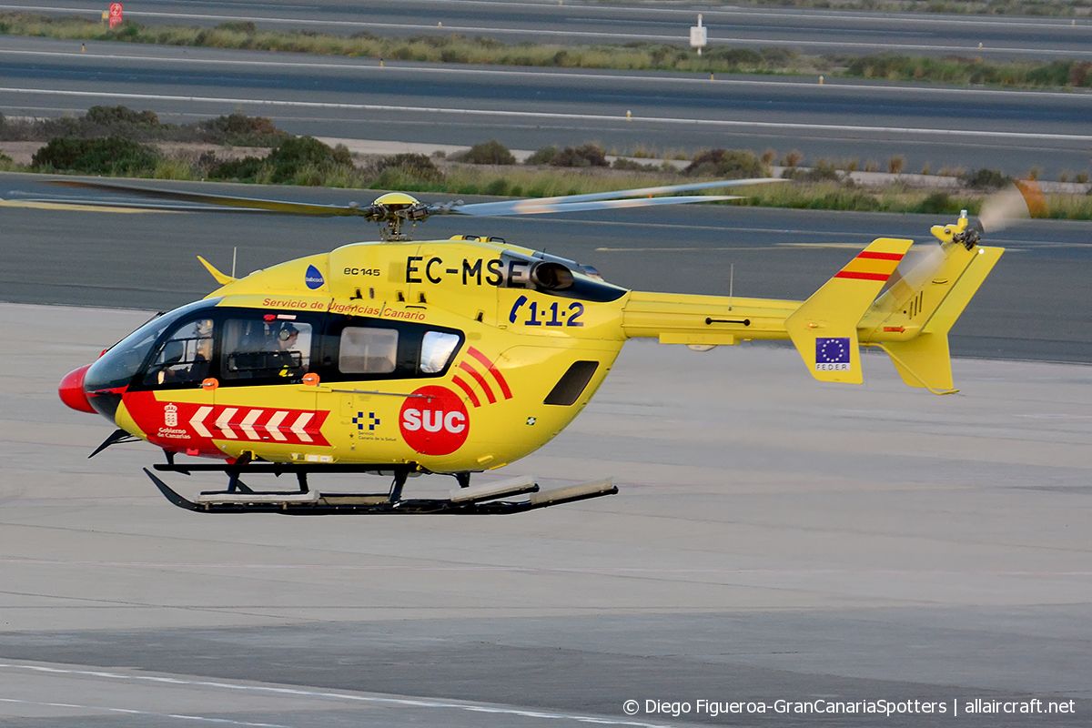 EC-MSE · Eurocopter EC145 · (LPA / GCLP)
