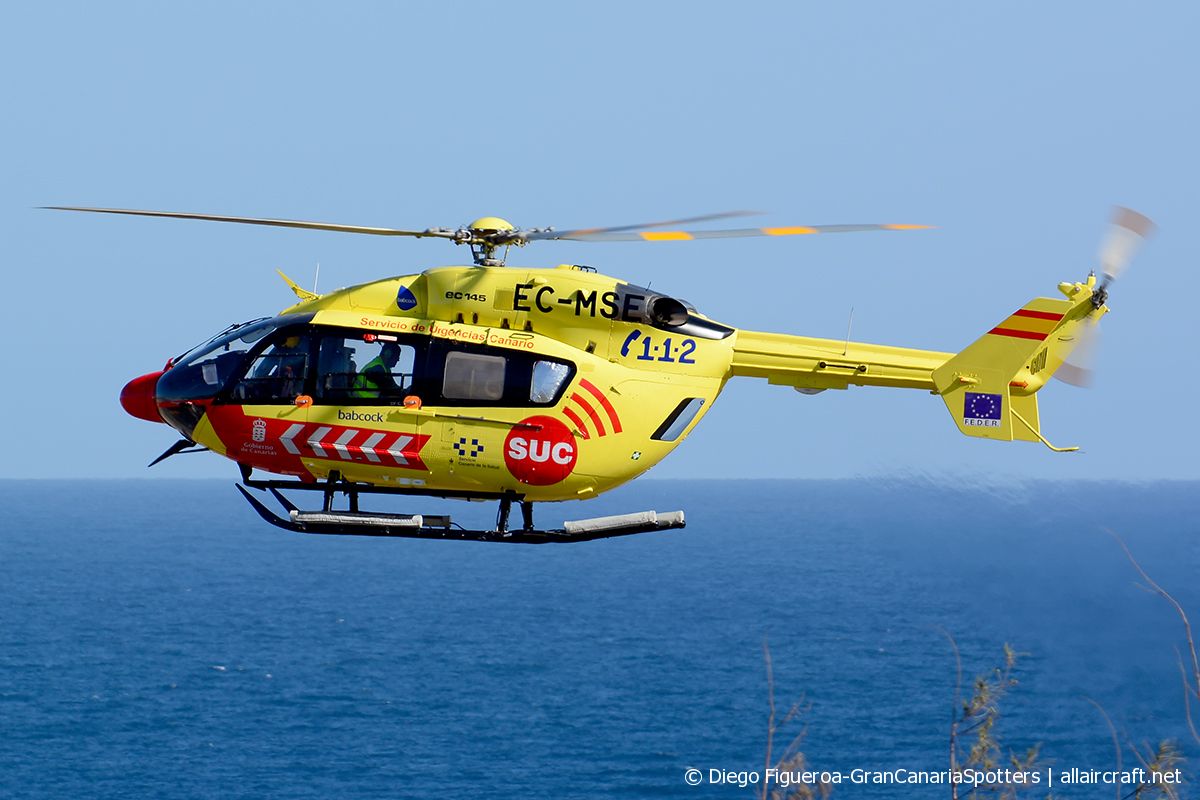 EC-MSE · Eurocopter EC145 · (LPA / GCLP)