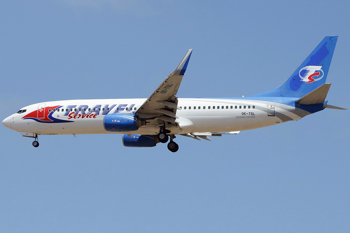 OK-TSL · Boeing 737-8AS(WL) · (LPA / GCLP)