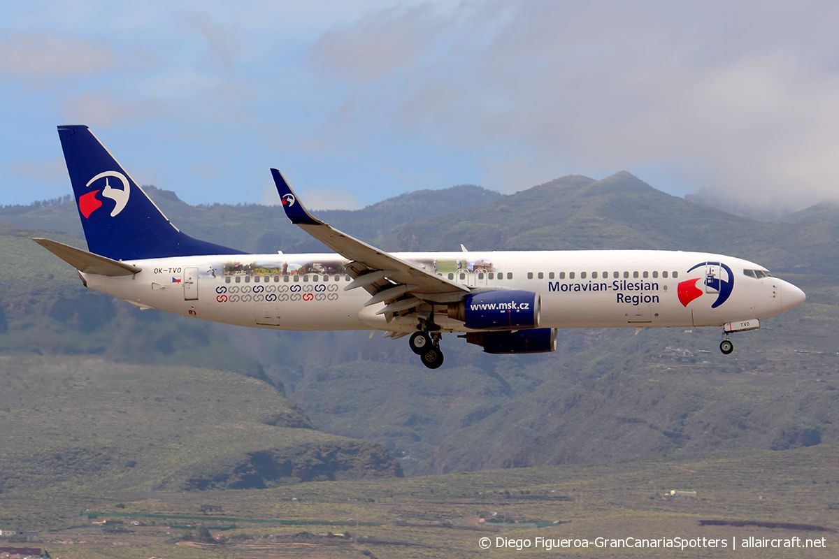 OK-TVO · Boeing 737-8CX(WL) · (LPA / GCLP)