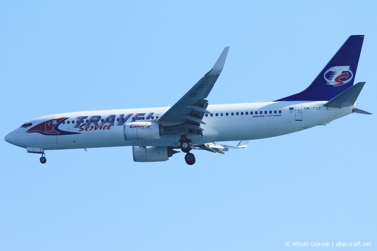 OK-TVT · Boeing 737-86N(WL) · (HER / LGIR)