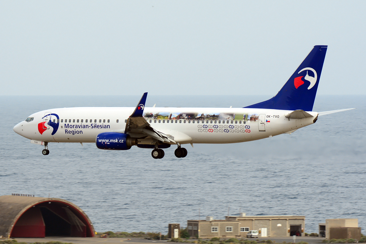 OK-TVO · Boeing 737-8CX(WL) · (LPA / GCLP)