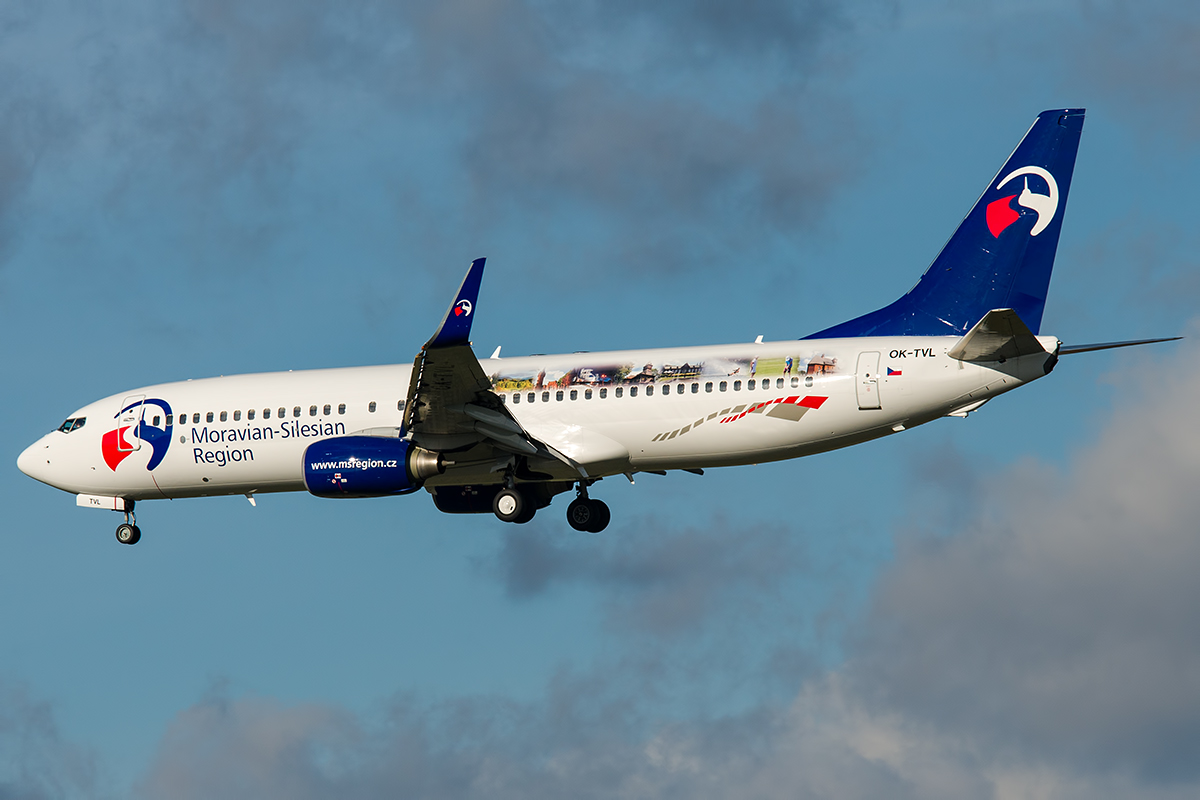 OK-TVL · Boeing 737-8FN(WL) · (SVO / UUEE)