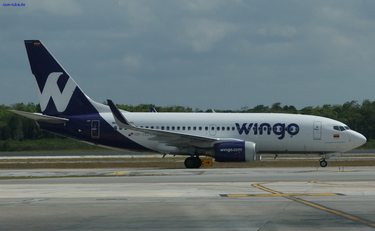 HP-1524CMP · Boeing 737-7V3 · (CUN / MMUN)