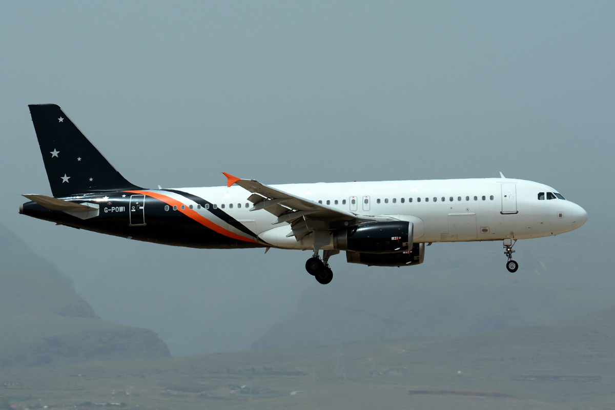 G-POWI · Airbus A320-233 · (LPA / GCLP)