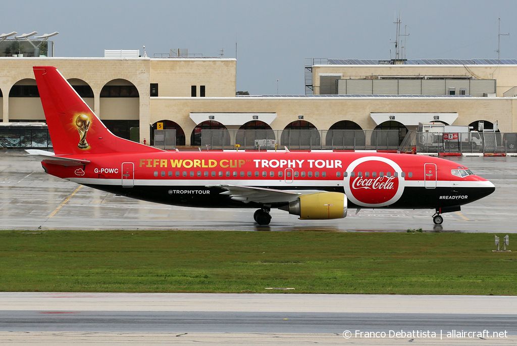 G-POWC · Boeing 737-33A(QC) · (MLA / LMML)