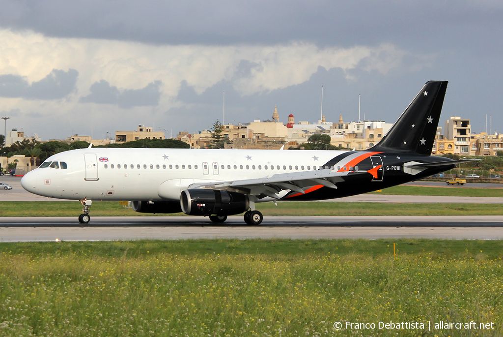 G-POWI · Airbus A320-233 · (MLA / LMML)