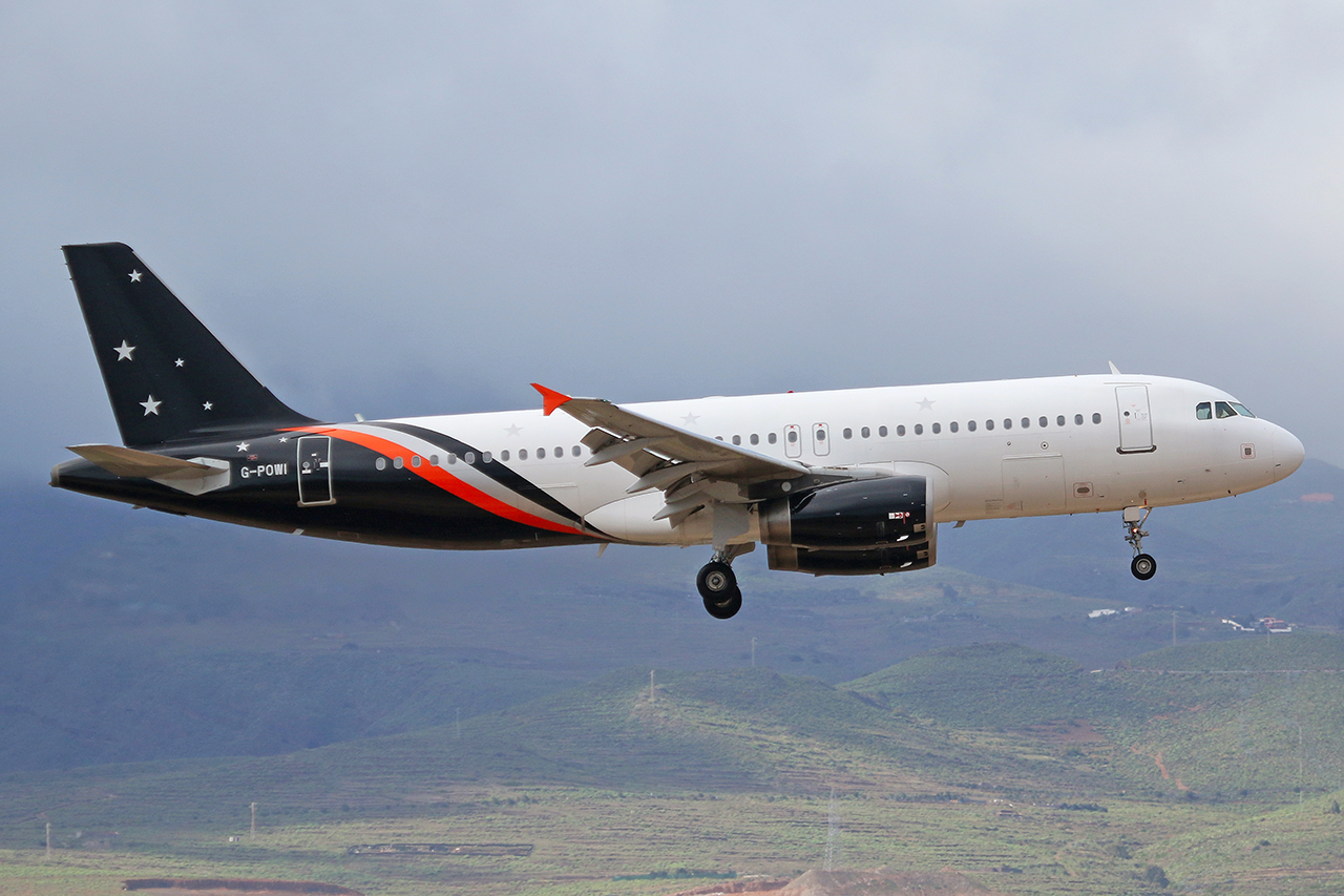 G-POWI · Airbus A320-233 · (LPA / GCLP)