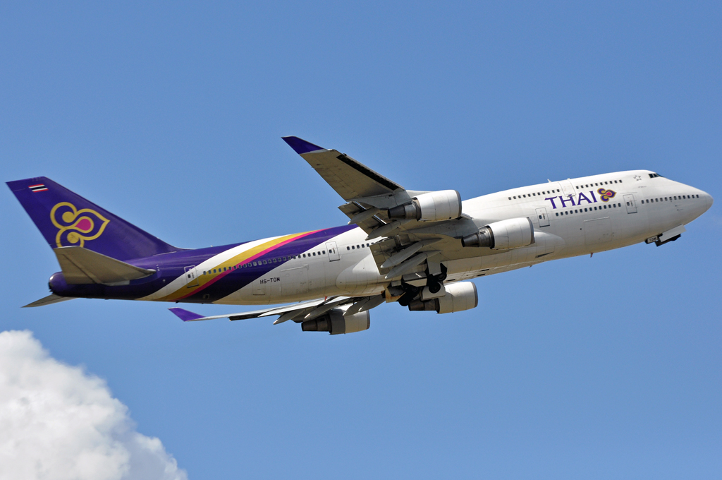 HS-TGM · Boeing 747-4D7 · (CPH / EKCH)