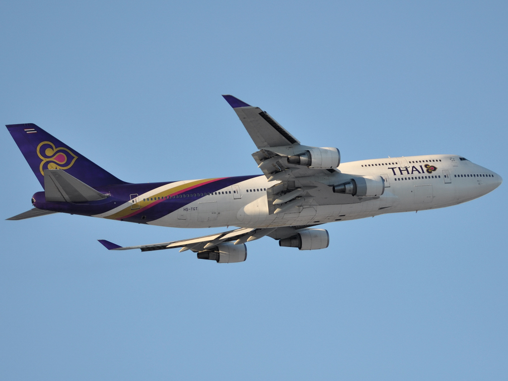 HS-TGT · Boeing 747-4D7 · (CPH / EKCH)