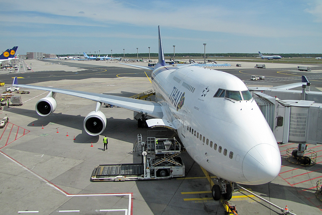 HS-TGK · Boeing 747-4D7 · (FRA/FRF/EDDF)