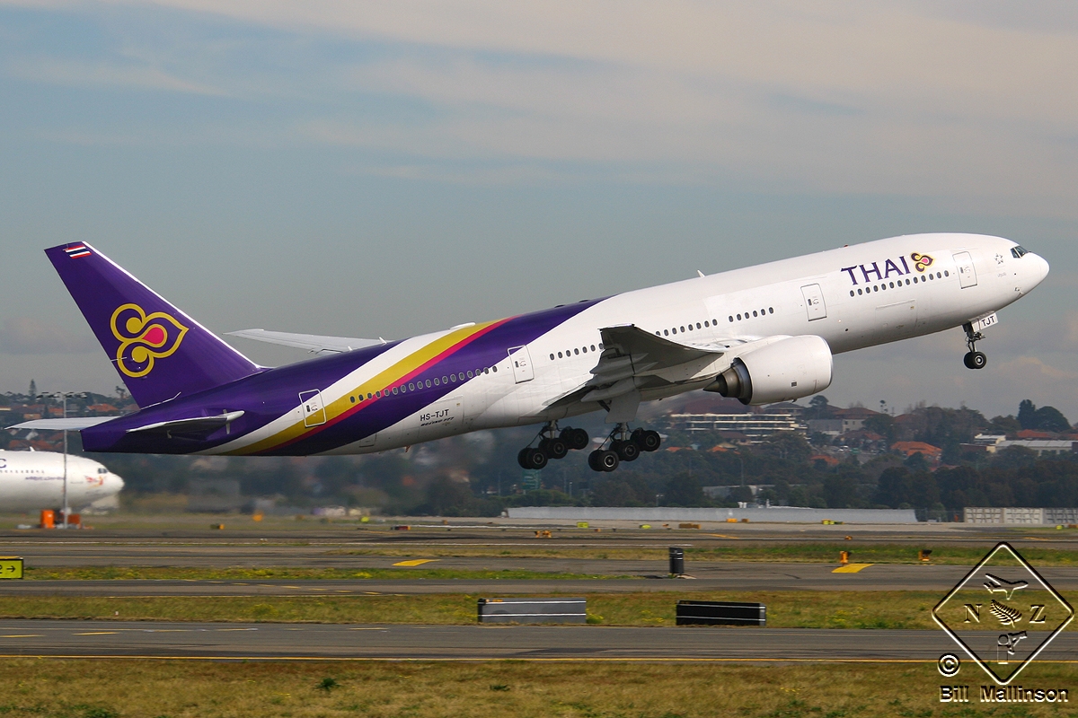 HS-TJT · Boeing 777-2D7/ER · (SYD / YSSY)