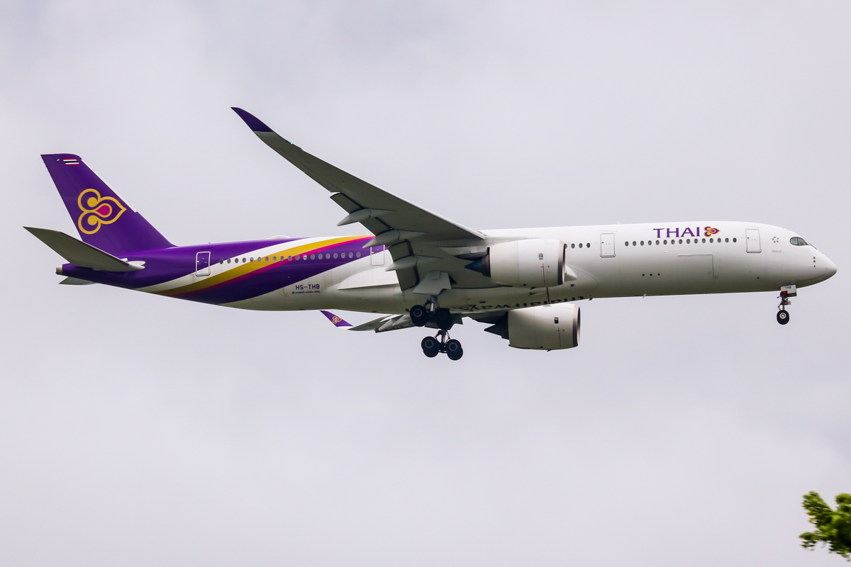 HS-THB · Airbus A350-941 · (SIN / WSSS)