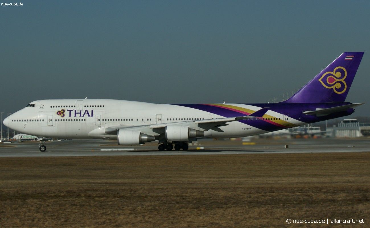 HS-TGF · Boeing 747-4D7 · (MUC / EDDM)