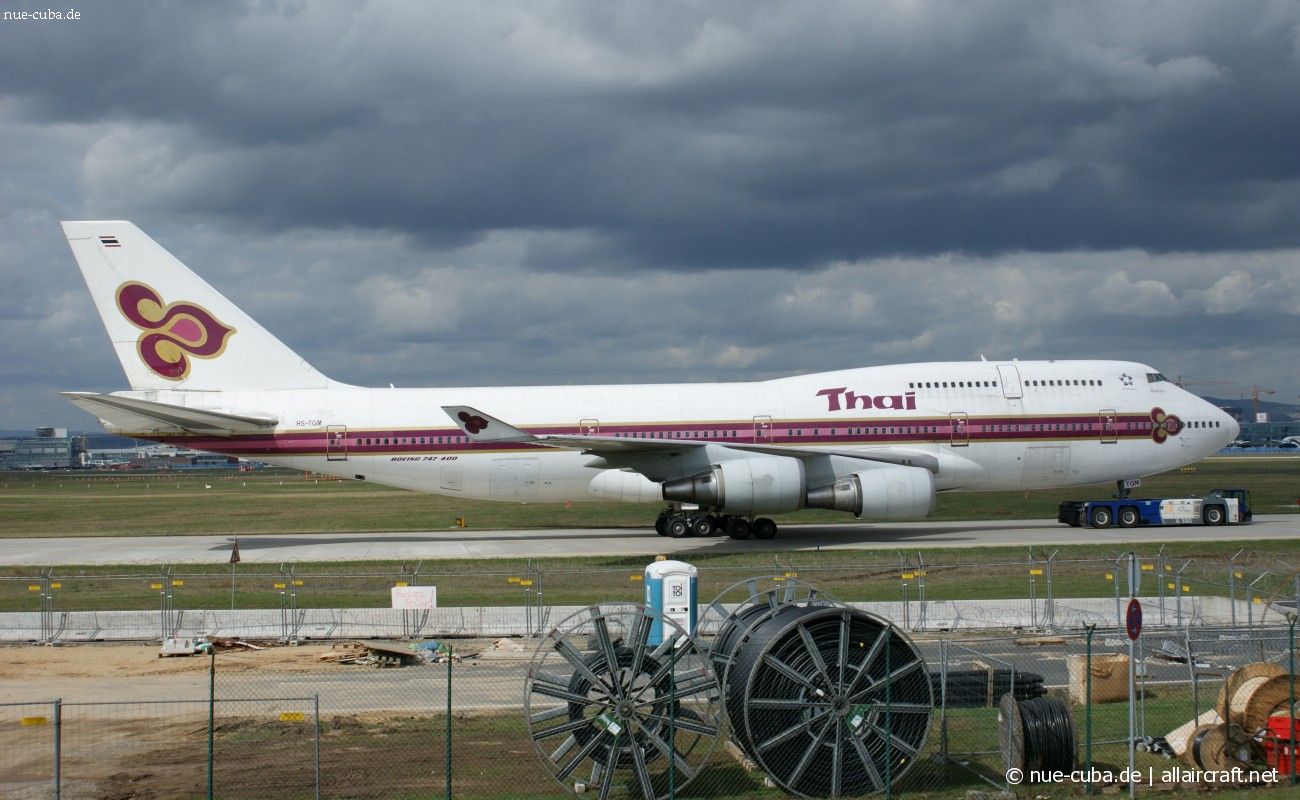 HS-TGM · Boeing 747-4D7 · (FRA / EDDF)
