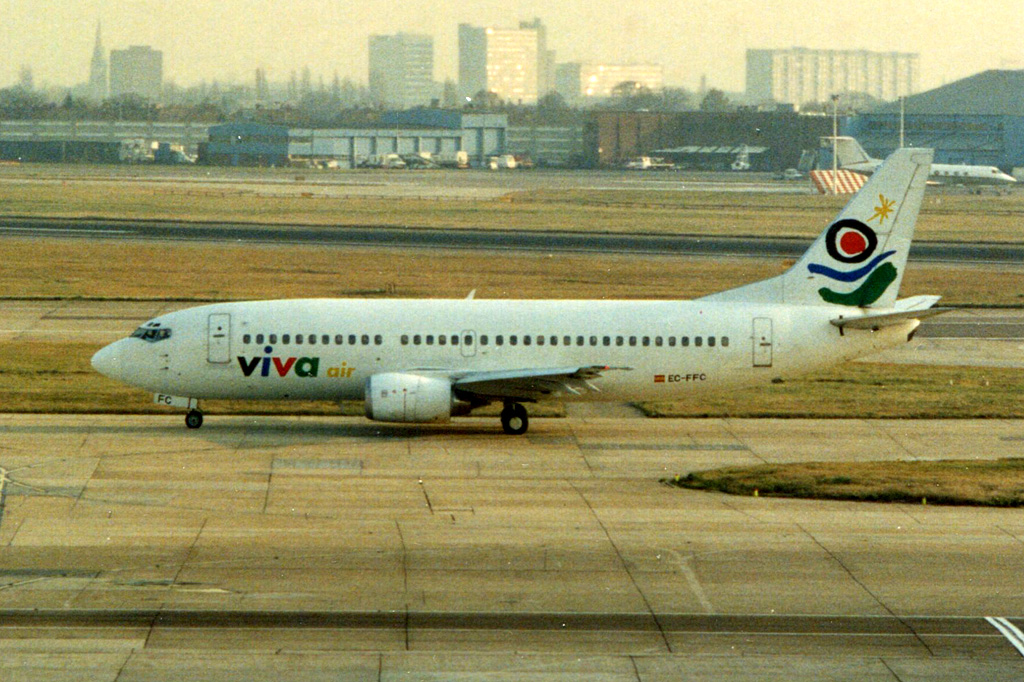 EC-FFC · Boeing 737-3Q8 · (LHR / EGLL)