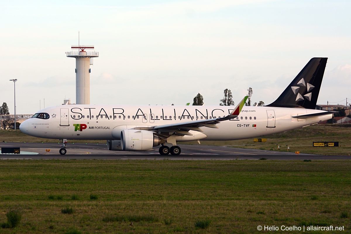 CS-TVF · Airbus A320-251N · (LIS / LPPT)